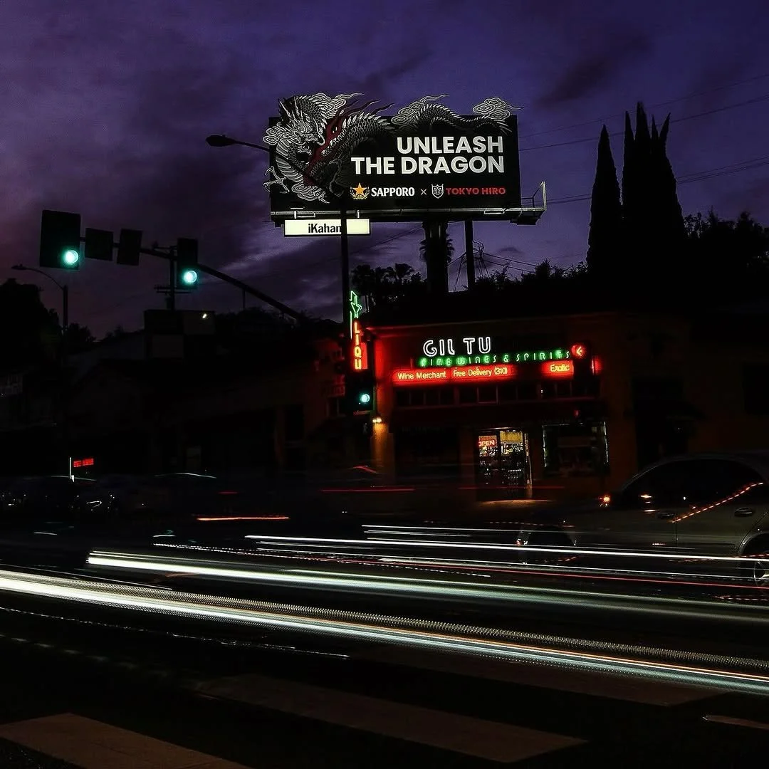 Unleash the Dragon: Sapporo x Tokyo Hiro campaign photo