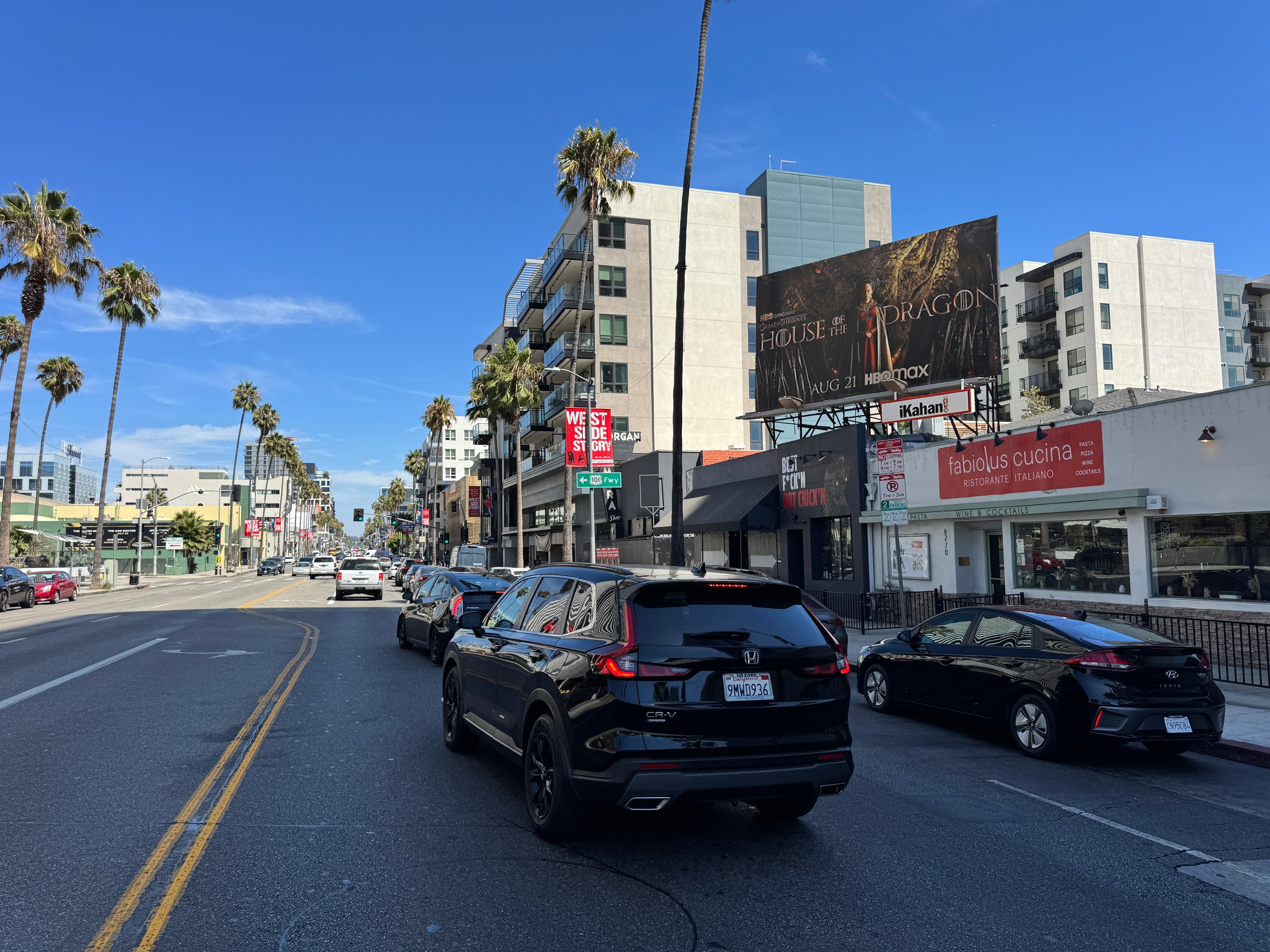 Sunset Blvd. & Vine St.