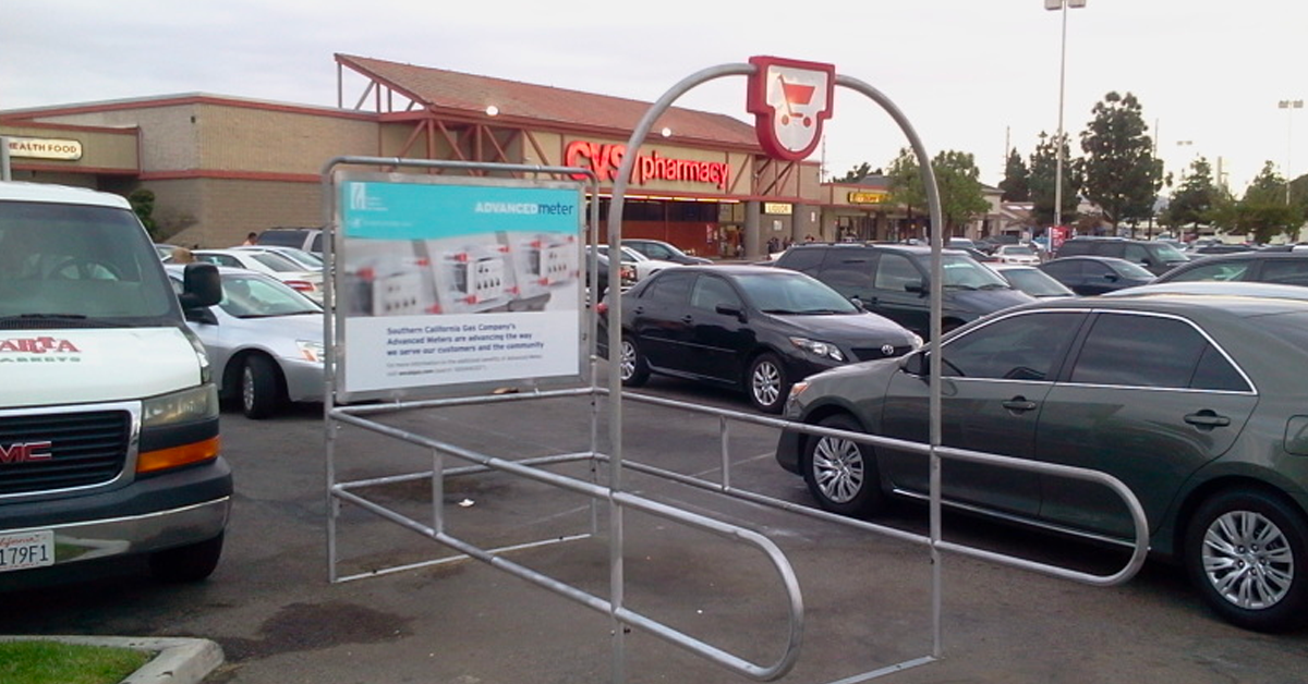 Supermarket Cart Corrals